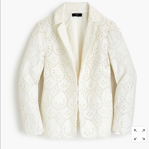 JCREW white blazer - Picture 1 of 2